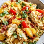 Aloha Pineapple Chicken Rice Casserole