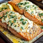 Baked Boursin Salmon – Creamy, Flavorful & Perfectly Baked
