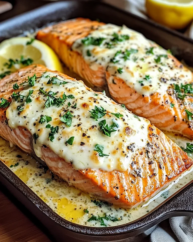 Baked Boursin Salmon – Creamy, Flavorful & Perfectly Baked