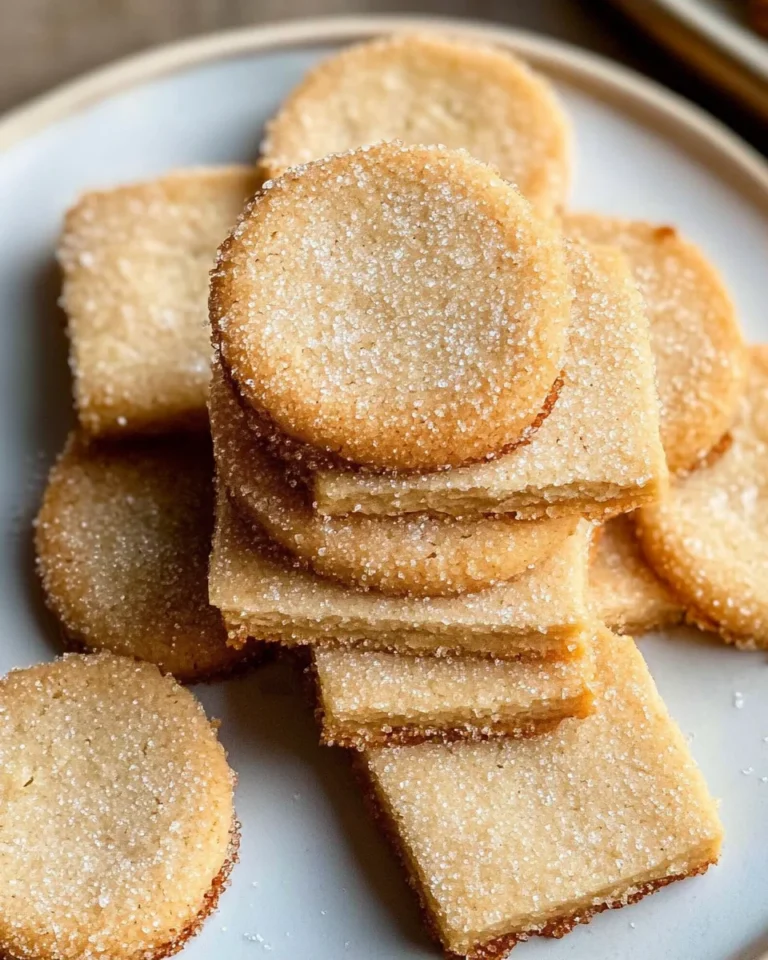 Brown Sugar Shortbread Cookies