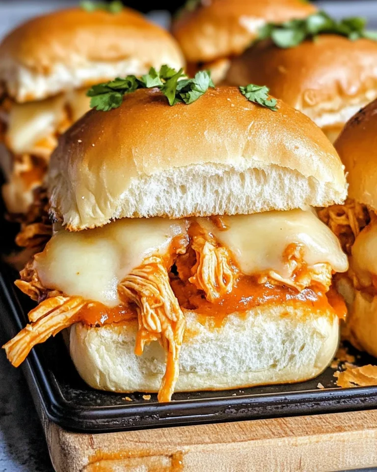 Buffalo Chicken Sliders