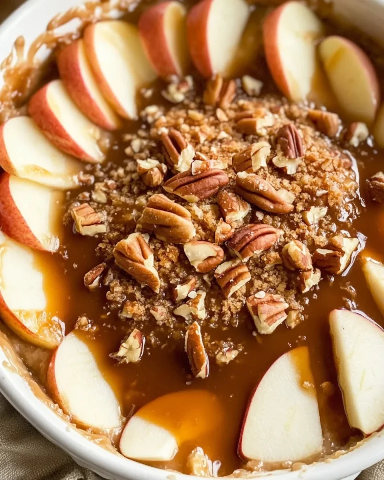 Caramel apple cheesecake dip recipe