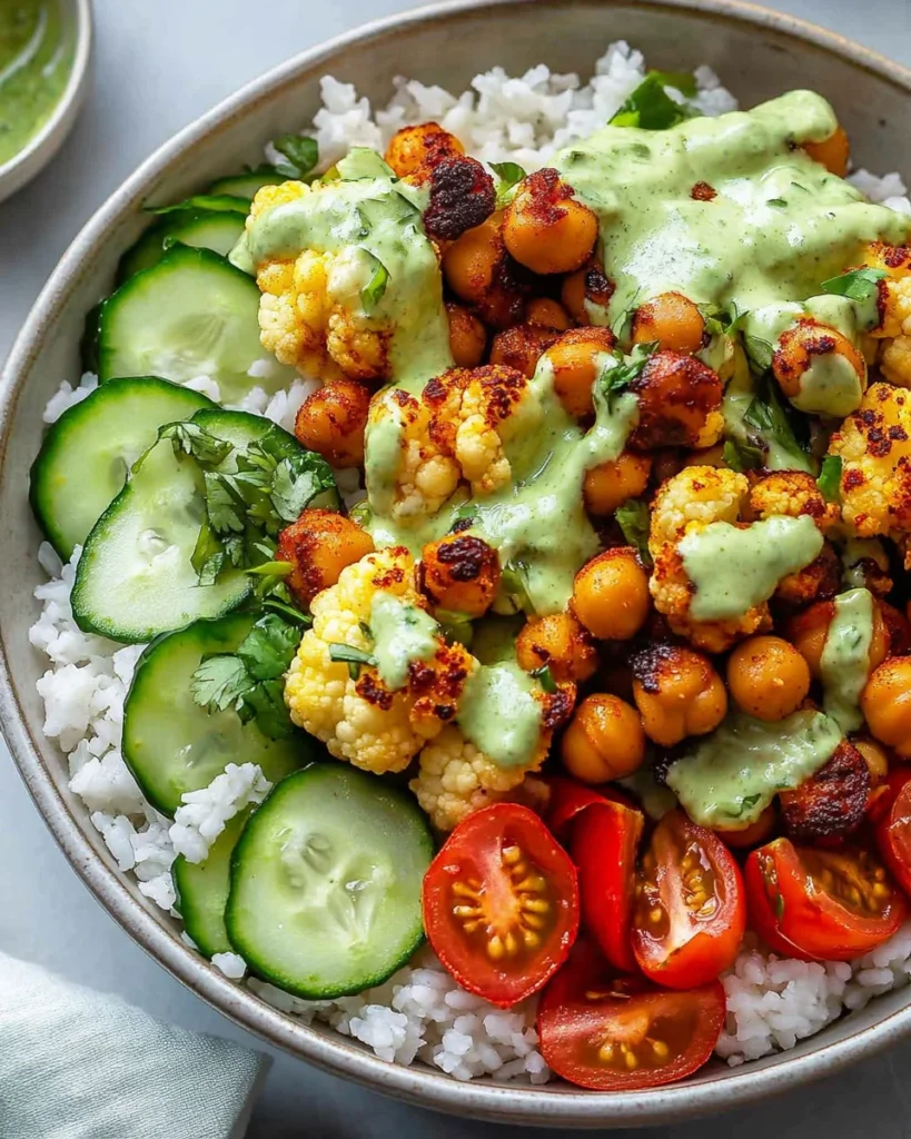 Cauliflower Shawarma Bowls