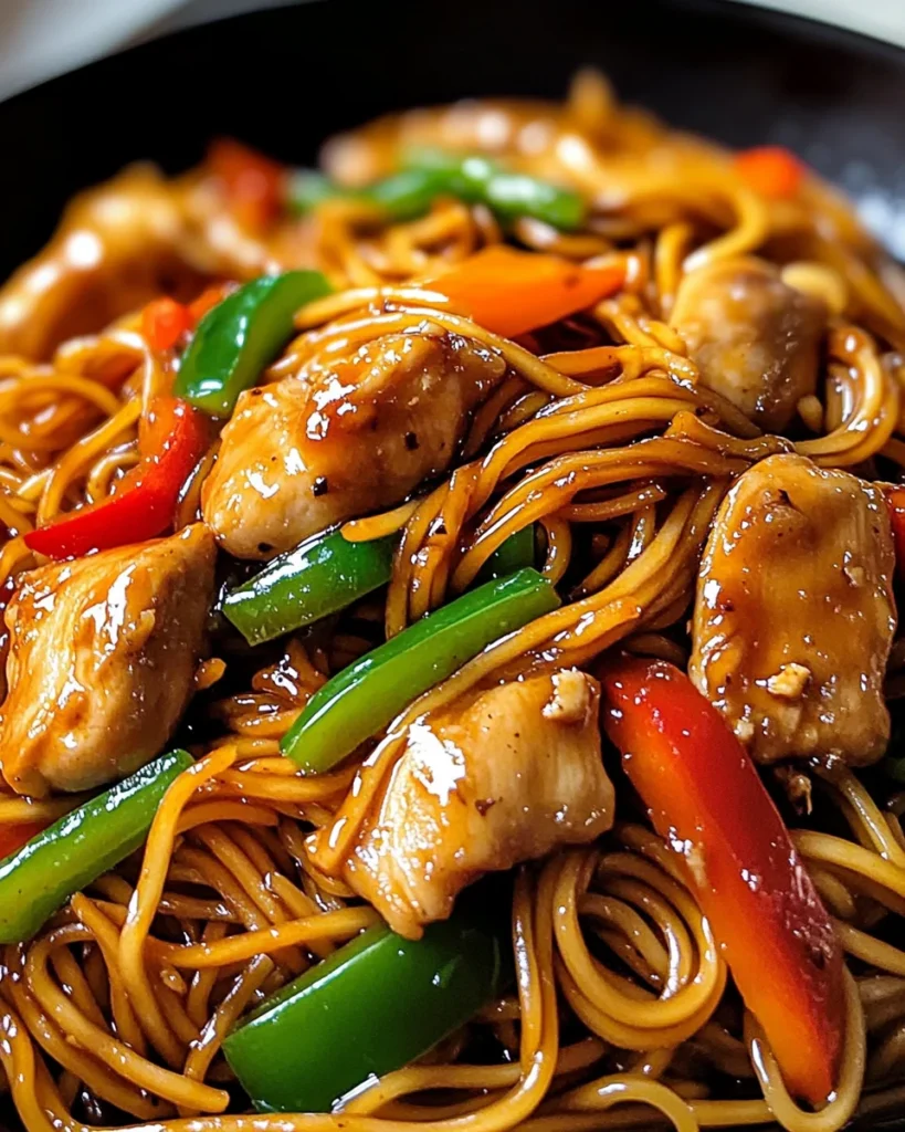 Chicken Lo Mein Recipe
