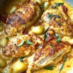 Chicken and Gnocchi in Creamy Butternut Squash Sauce