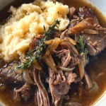 Comforting French Onion Pot Roast