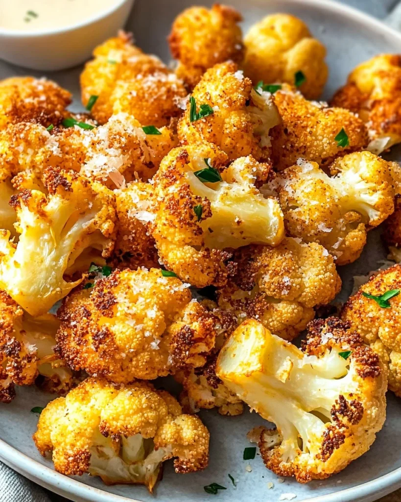 Crispy Air Fryer Cauliflower Without Breading