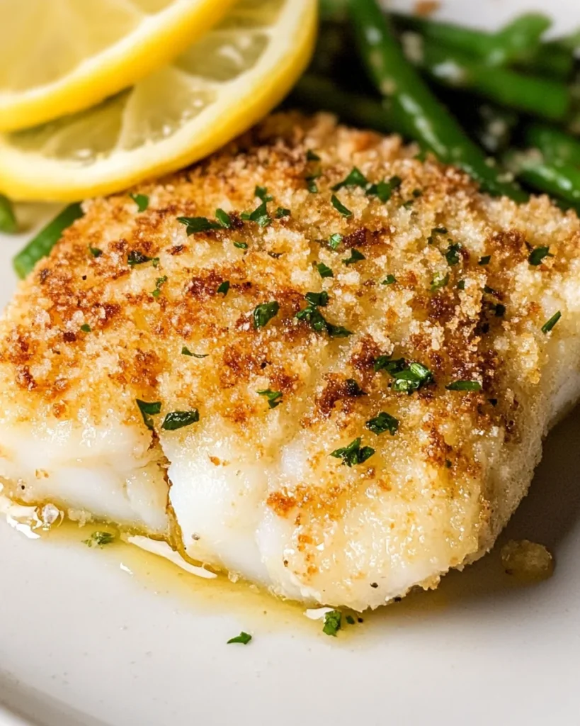 Crispy Air Fryer Parmesan Crusted Cod