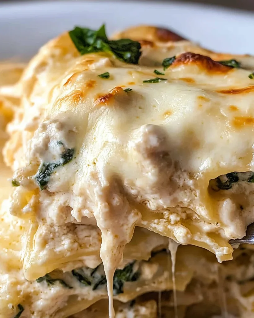 Crock Pot Chicken Lasagna
