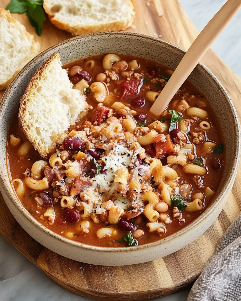 Crock Pot Pasta Fagioli