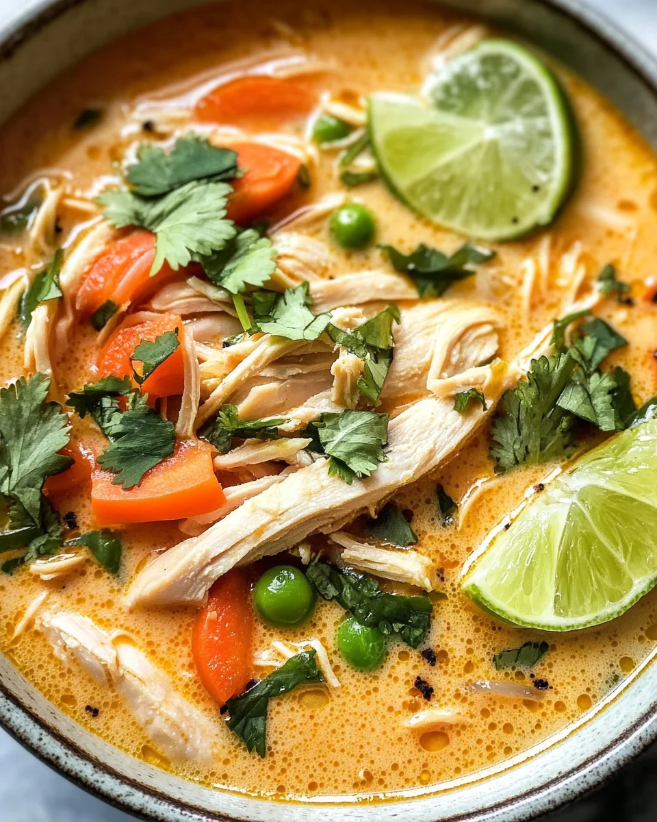 Crockpot Thai Coconut Chicken Soup: An Incredible Easy Recipe