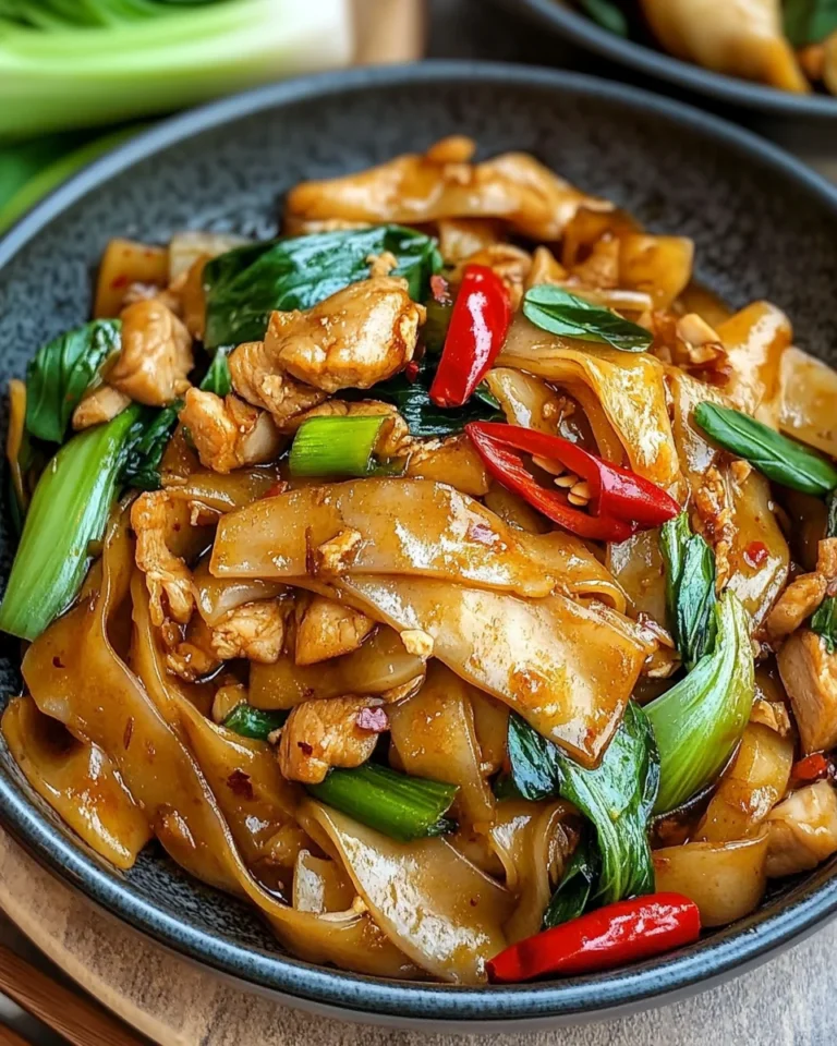 Drunken noodles