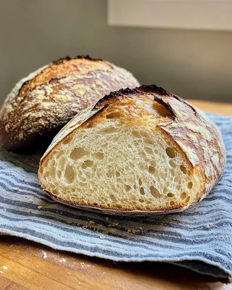 Easiest Ever Sourdough Bread - No Knead