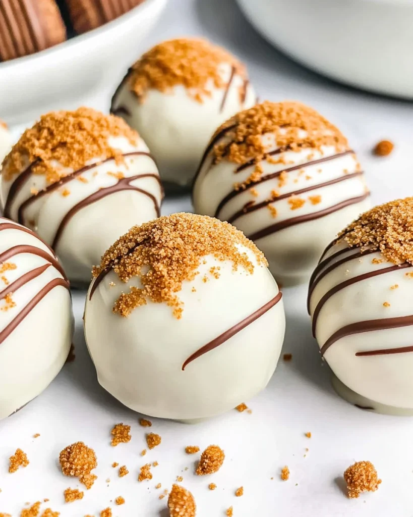 Easy Biscoff Truffles