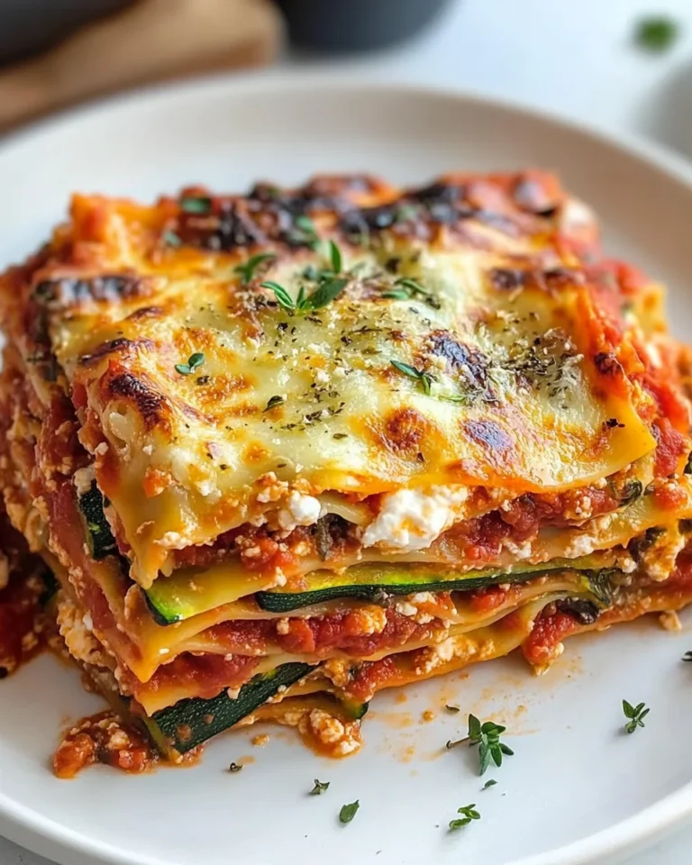 Gluten-Free Vegetarian Lasagna