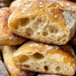 Homemade Ciabatta Bread Recipe