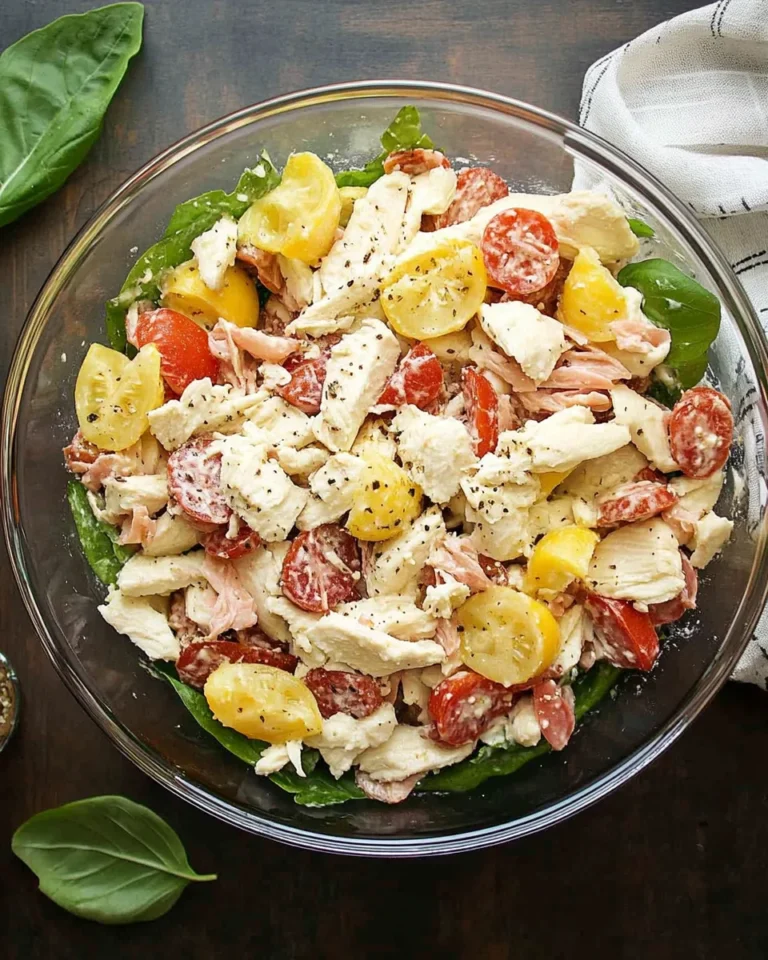 Italian Grinder Chicken Salad