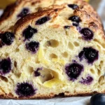 Lemon Blueberry Sourdough Bread Recipe