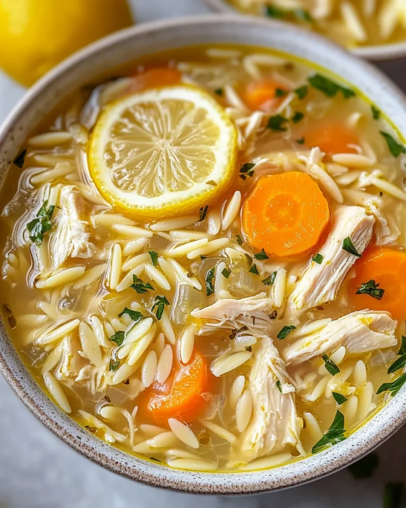 Lemon Chicken Soup Recipe