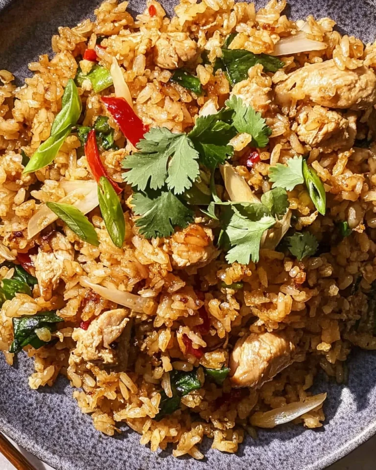 Lemongrass Chicken Fried Rice