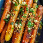 Maple Dijon Roasted Carrots