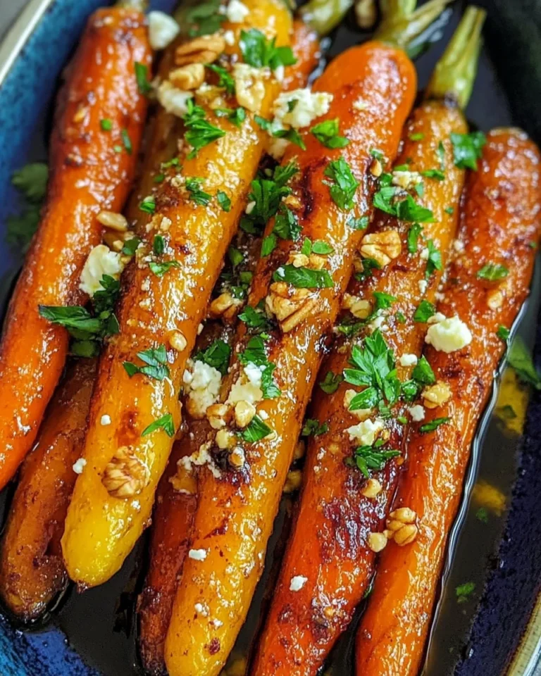 Maple Dijon Roasted Carrots