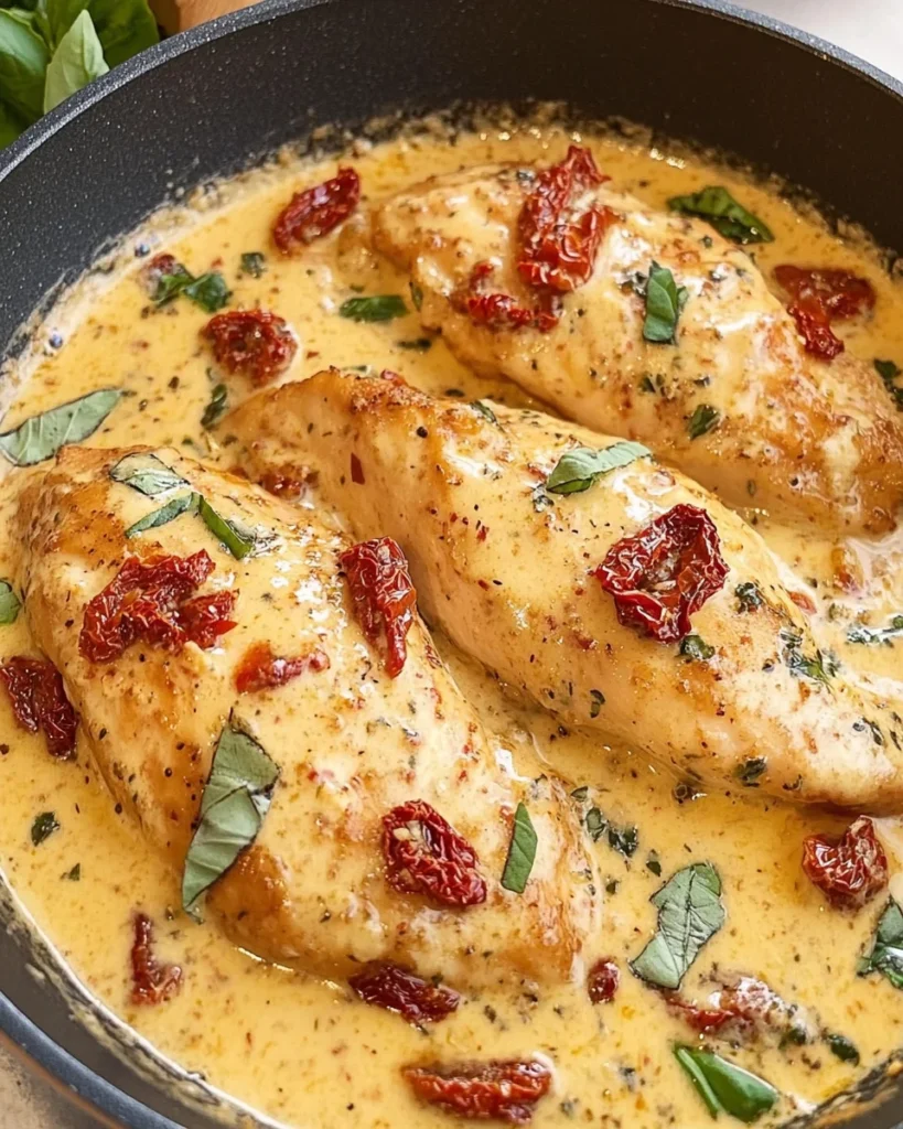 Marry Me Chicken (In a Sun-Dried Tomato Cream Sauce)