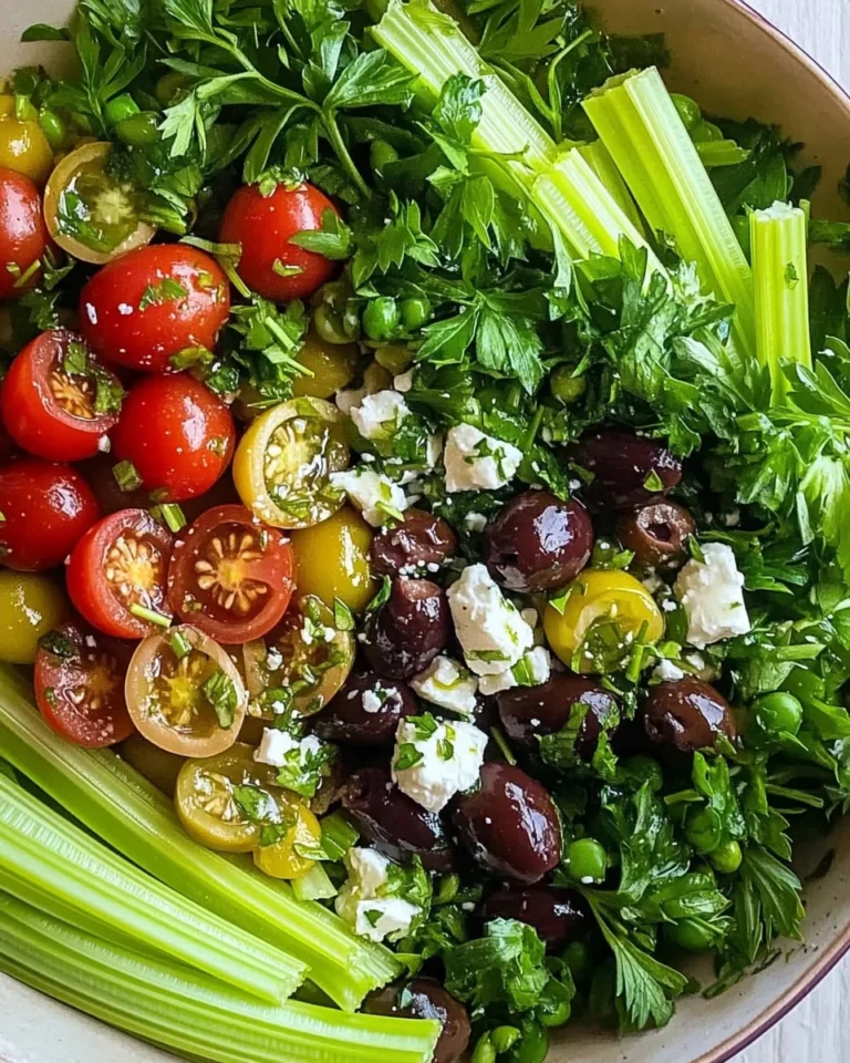 Mediterranean Celery Salad