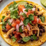 Mexican Rotisserie Chicken Tostadas