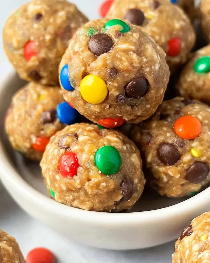 Monster Cookie Energy Balls