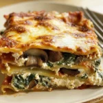 Mushroom And Spinach Lasagna Recipe
