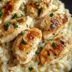 One-Pan Creamy Parmesan Chicken & Rice