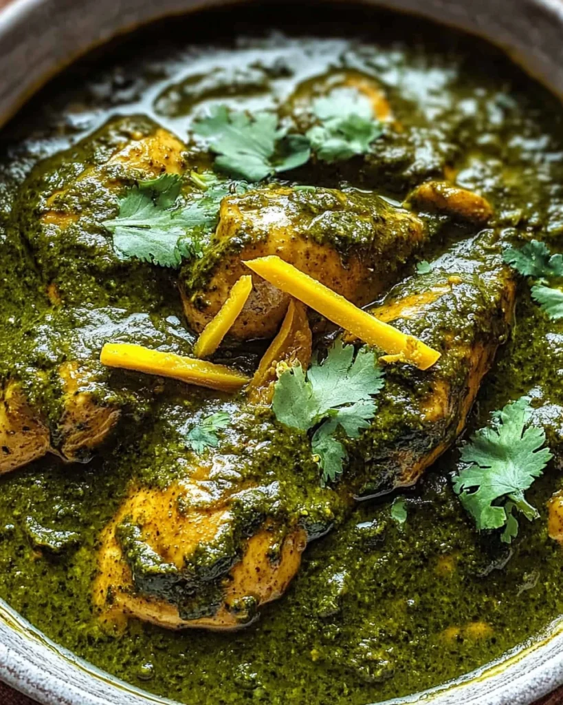 Palak Chicken Recipe