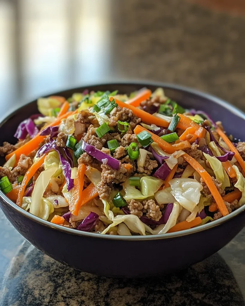 Paleo Egg Roll in a Bowl