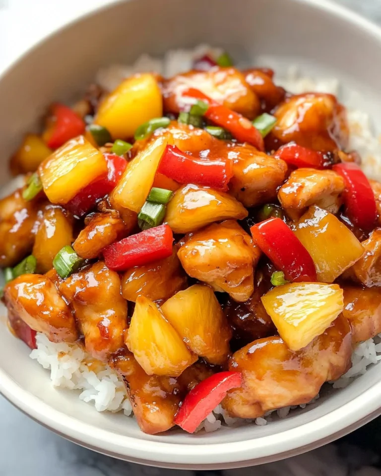 Pineapple Chicken (Asian Style)