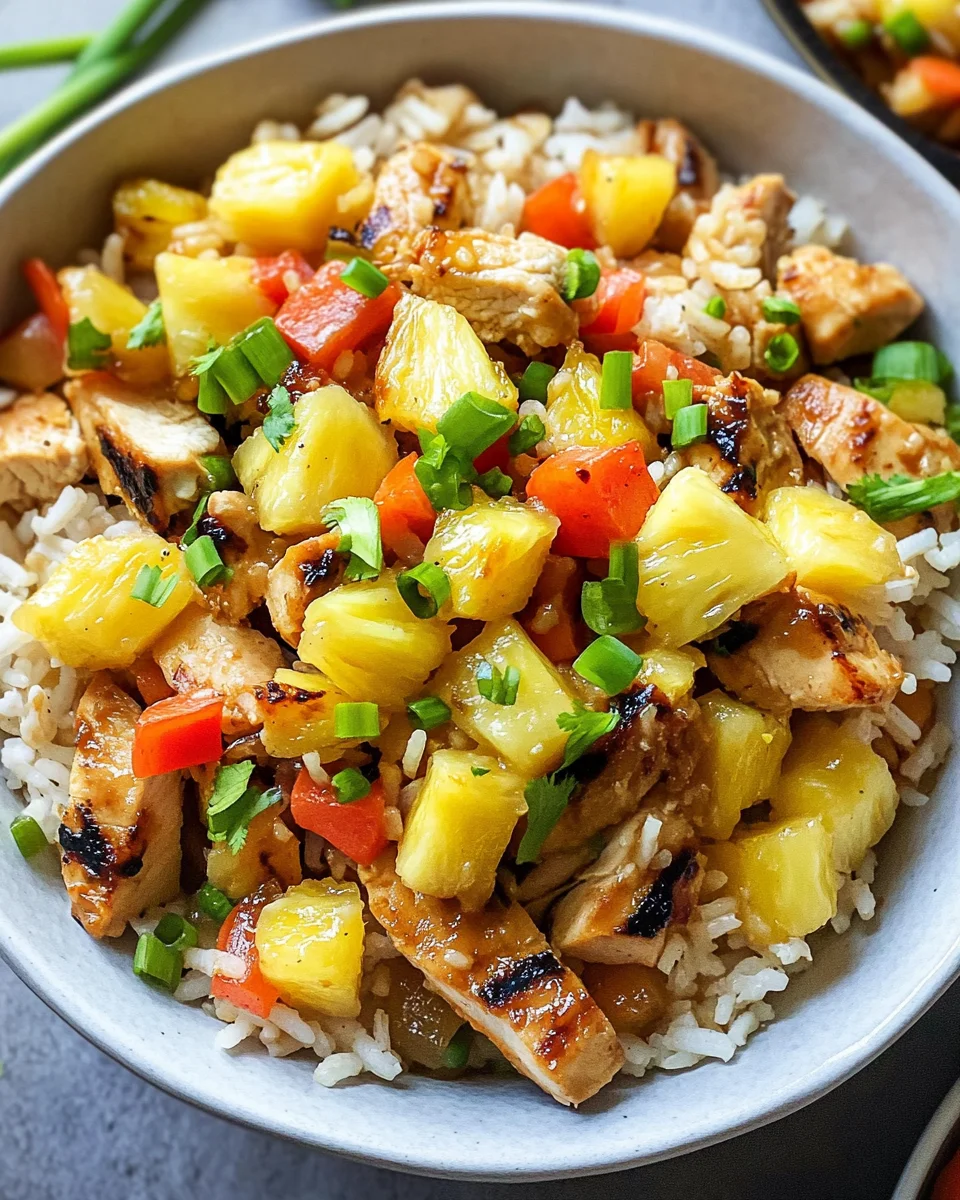 Pineapple Chicken Rice: A Delicious Tropical Twist for Ultimate ...