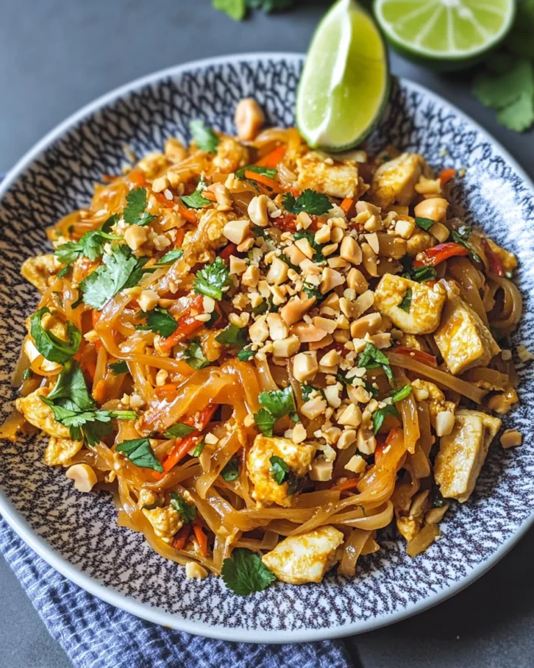 Quick & Easy Chicken Pad Thai