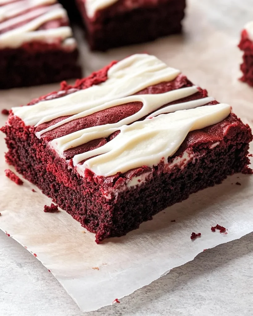 Red Velvet Brownies