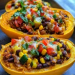 Spaghetti Squash Burrito Bowls