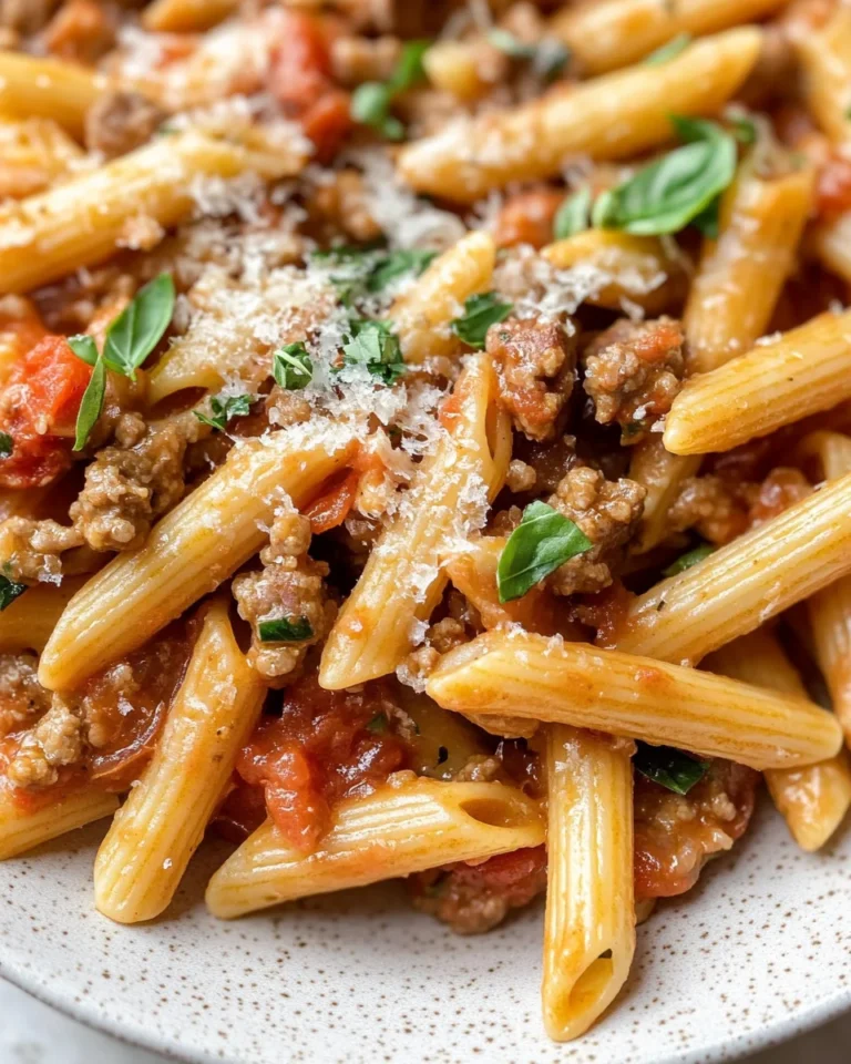 Spicy Italian Sausage Pasta