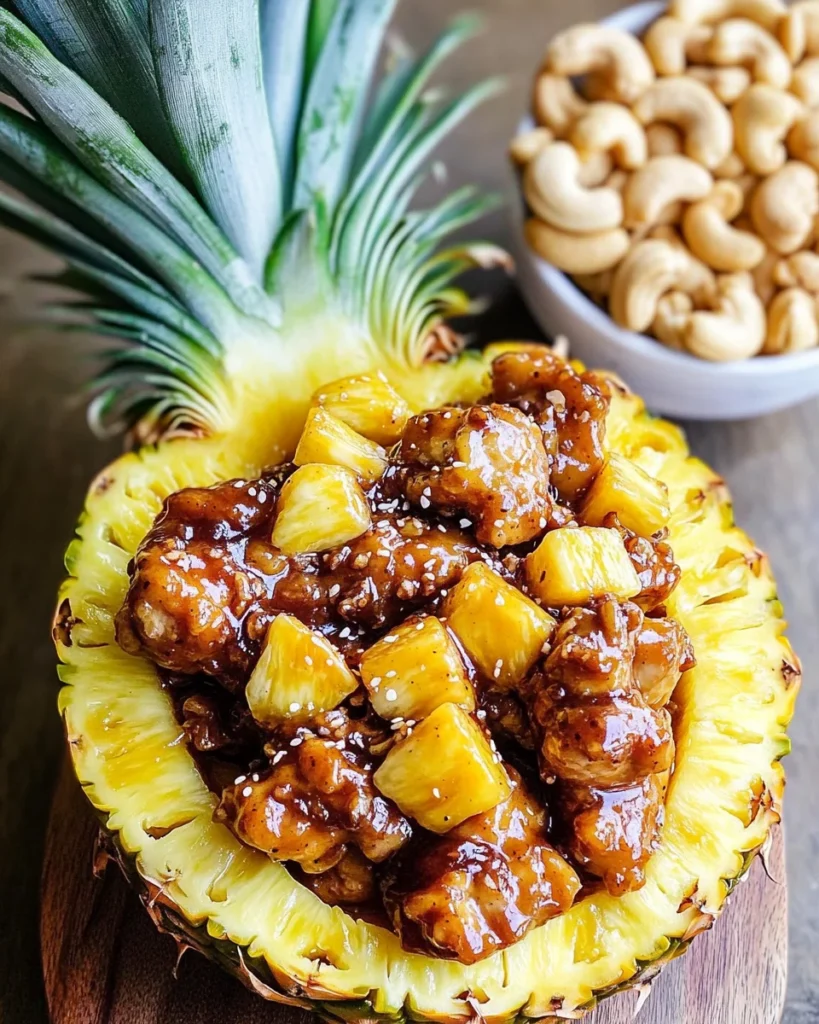 Sticky Pineapple Chicken