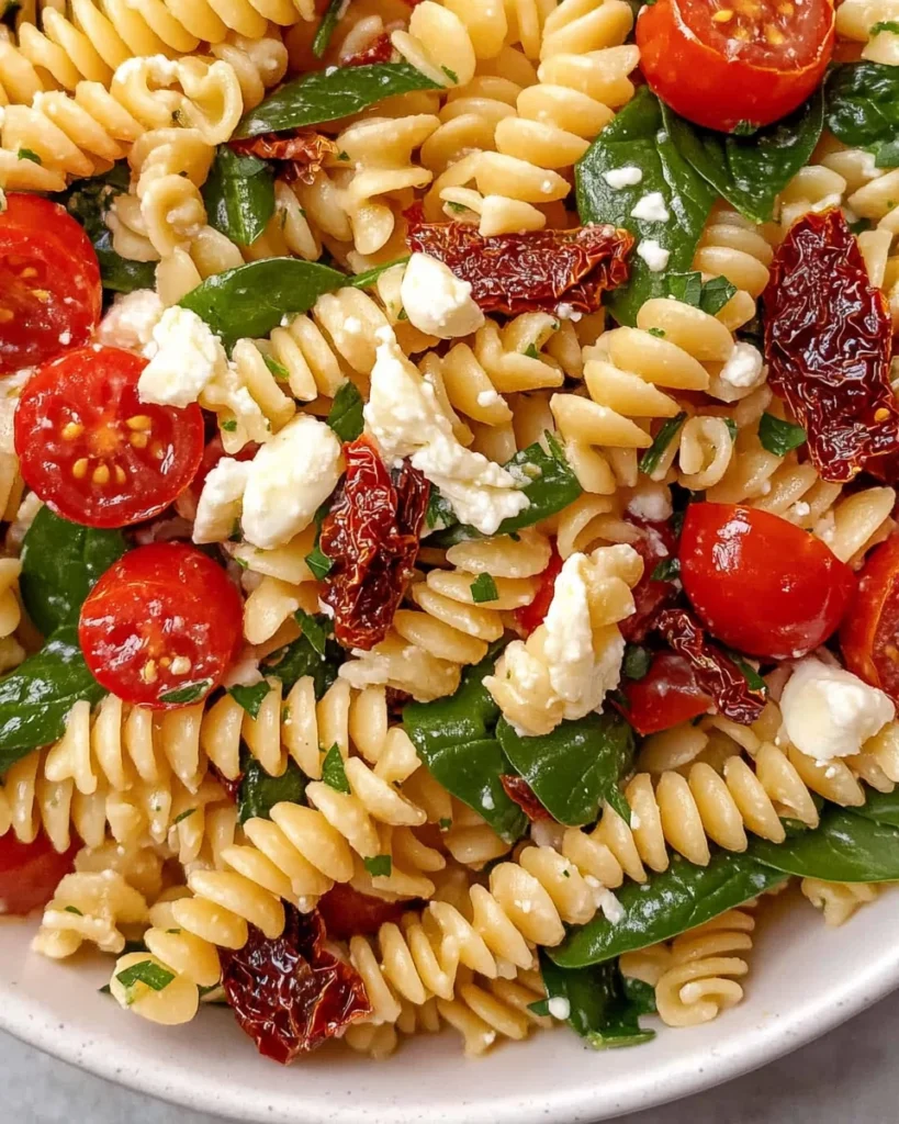Sun Dried Tomato Pasta Salad