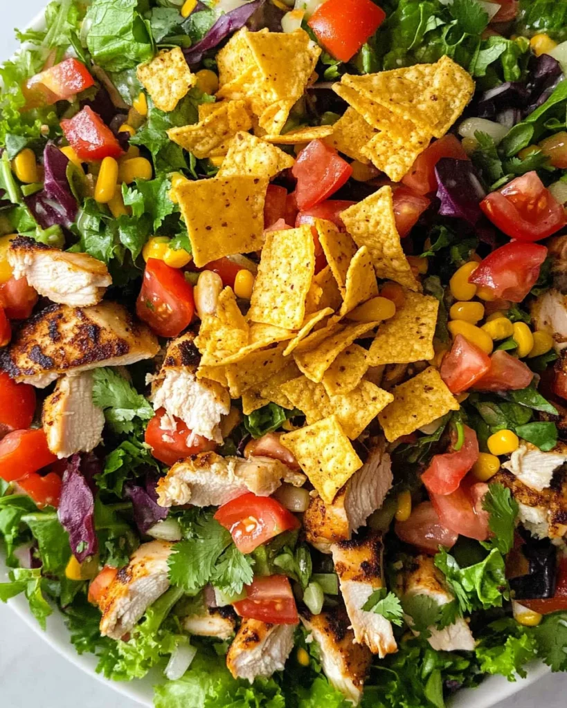 Tex-Mex Chopped Chicken Salad