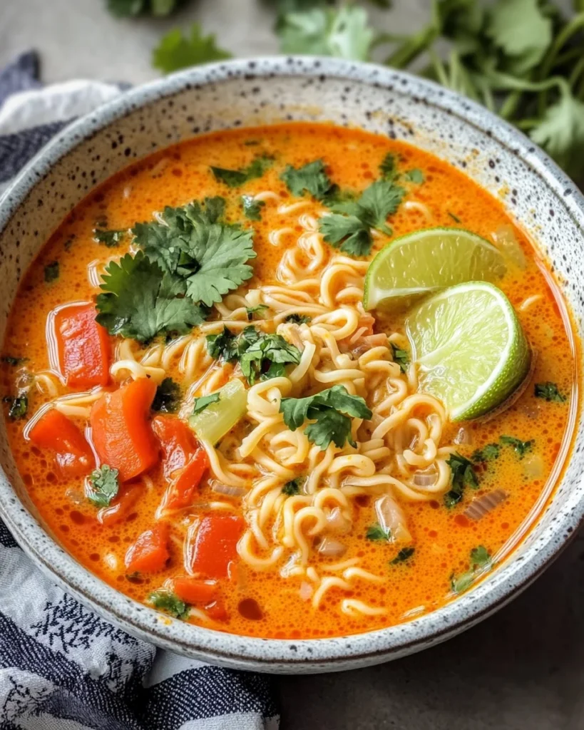 Thai Red Curry Soup