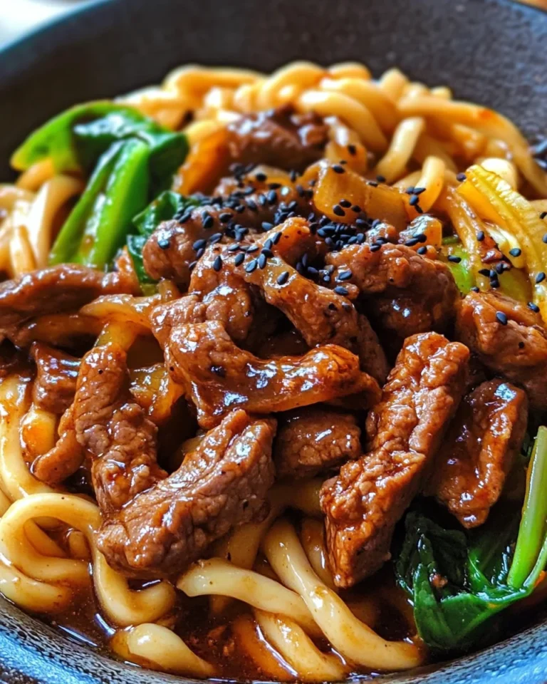 Trust Me, This Black Pepper Beef Udon Is Easier Than It Looks!