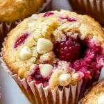 White Chocolate Raspberry Muffins