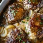 Amish Hamburger Steak Bake