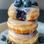 Baked Blueberry Donuts
