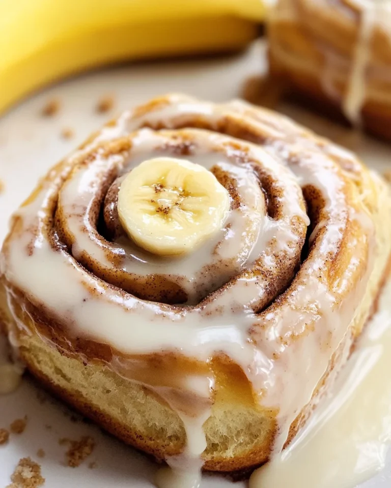 Banana Bread Cinnamon Rolls