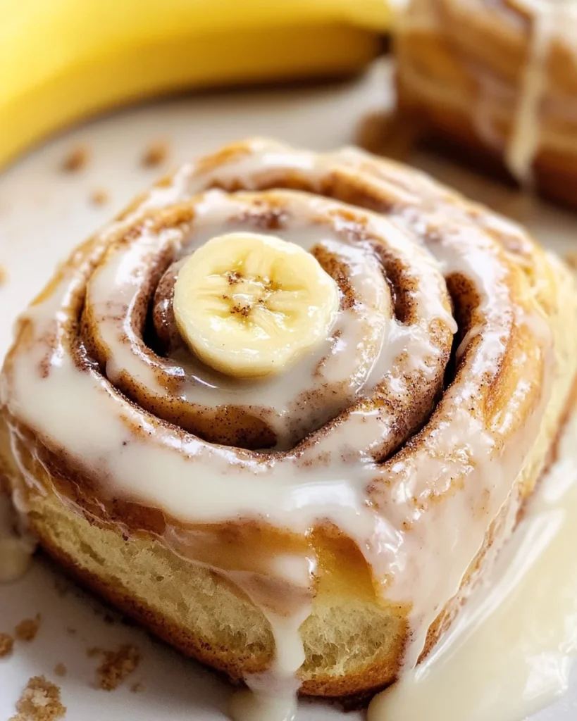 Banana Bread Cinnamon Rolls